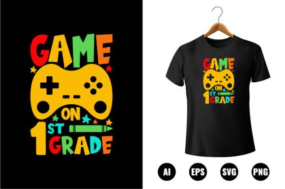 1st Grade Game on T-shirt Design: A Creative Tool for Every Need