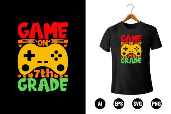 7th Grade Game T-shirt Design: A Creative and Practical Choice for Custom Apparel