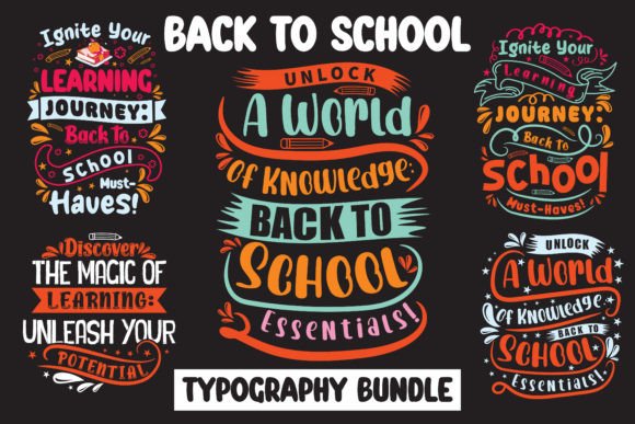 Happy First Day of School T Shirt Bundle