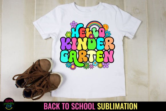 Hello Kindergarten First Day School PNG