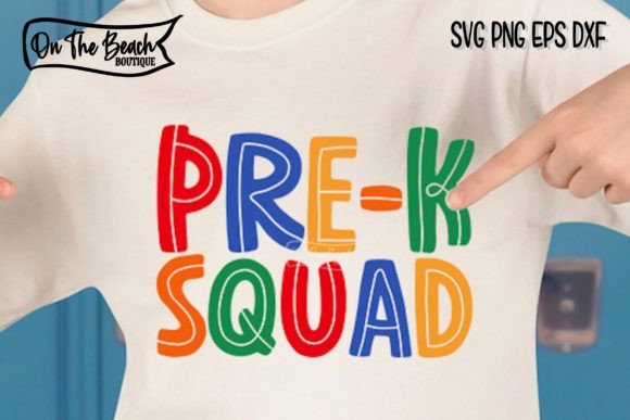 Pre-K Squad SVG Pre-K Teacher SVG PNG: Practical Digital Assets for Modern Early Educators
