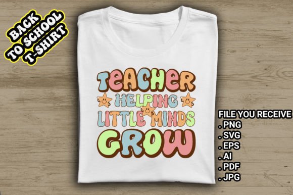 Teacher Helping Little Minds Grow