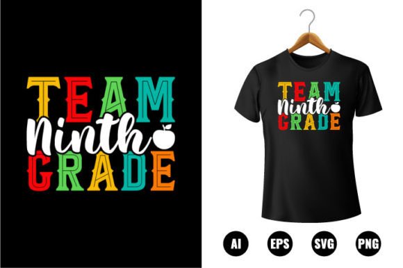 Team 9th Grade T-shirt Design