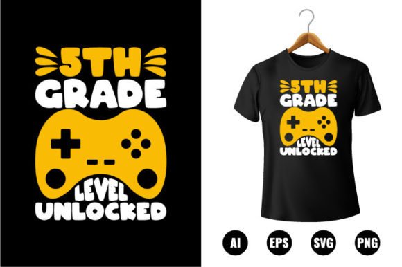 Unlock Creativity with 5th Grade Level Unlocked T-shirt Design